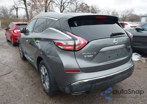 2015 Nissan Murano Sl z USA, uszkodzony, nr VIN 5N1AZ2MH9FN276111